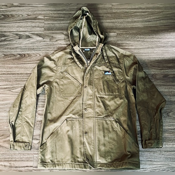 KAVU Lumber Jack It  in Military Green Sz Small - Picture 1 of 3